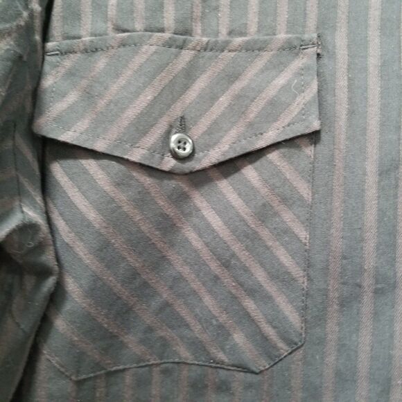 Beverly Hills Polo Club Button down long sleeve shirt size large - Picture 5 of 7